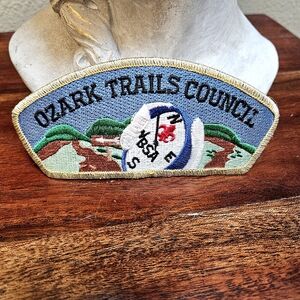 Ozark Trails Council Embroidered Patch - Blue and Green